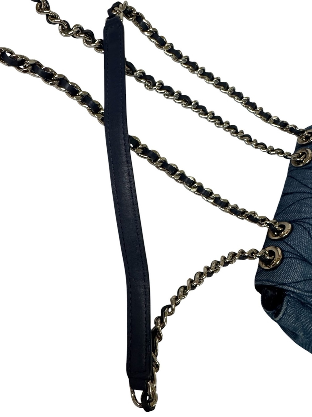Kate Spade Mini Emelyn Quilted Denim Crossbody Bag - Picture 11 of 17